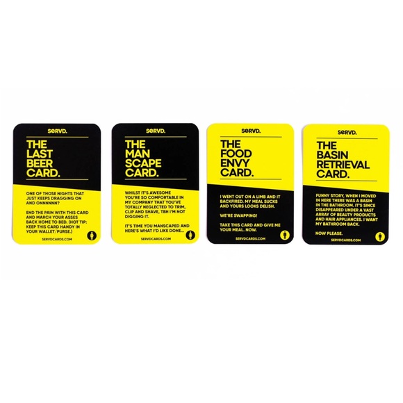 SERVD. HIS & HERS. The Hilarious Real-life Card Game. - Picture 8 of 10